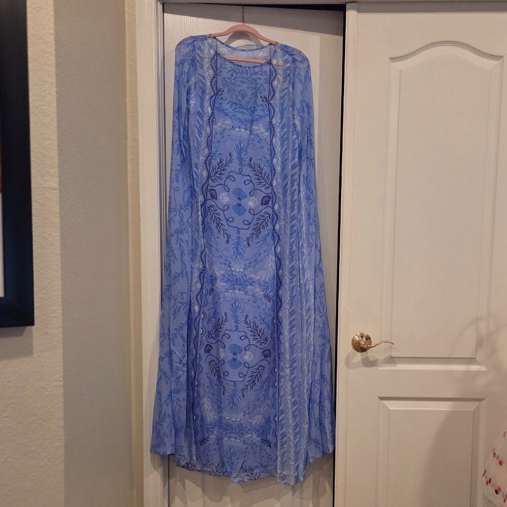 Brand NWT Lilly Pulitzer Kingston Silk Maxi Caftan